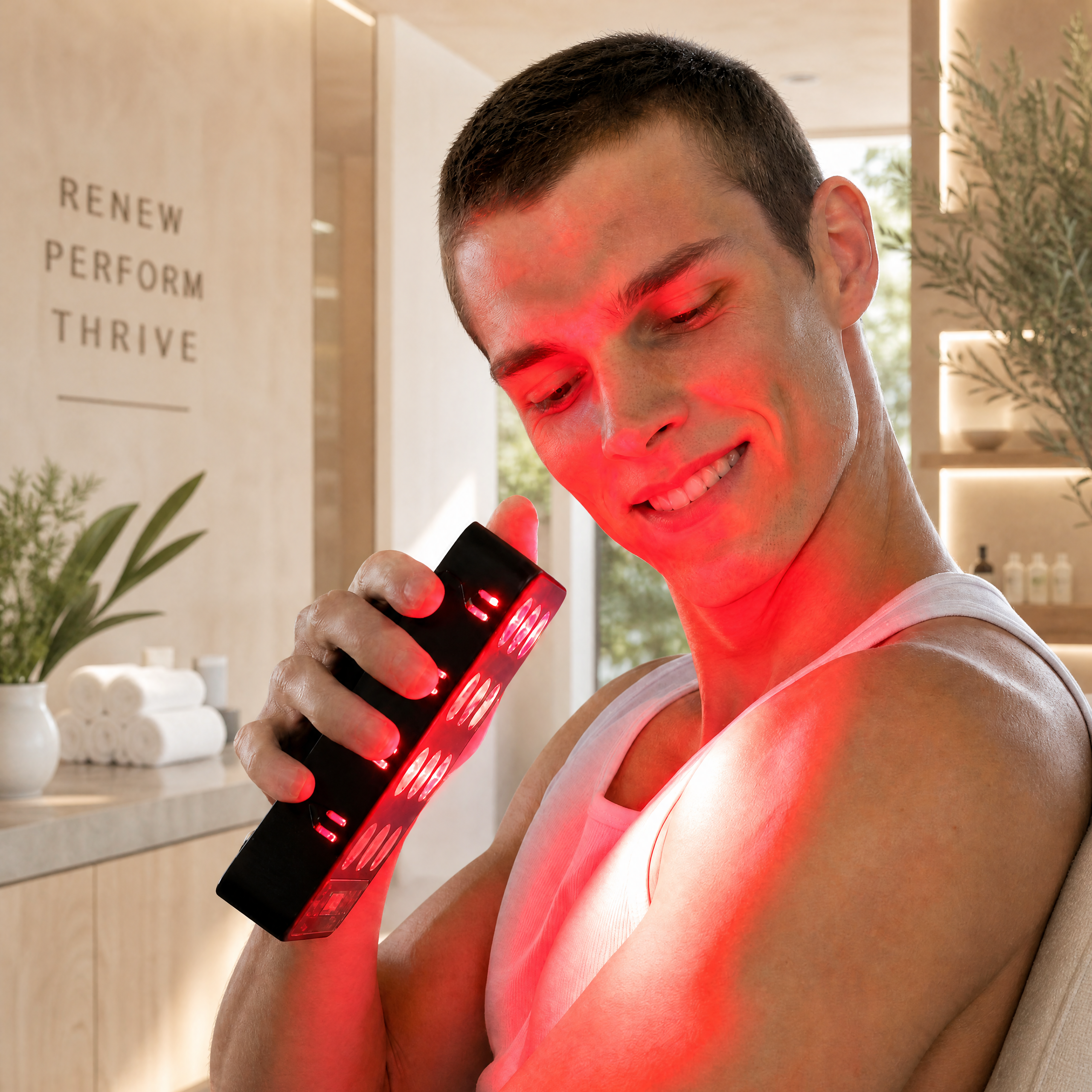 Handheld Red Light Therapy Panel